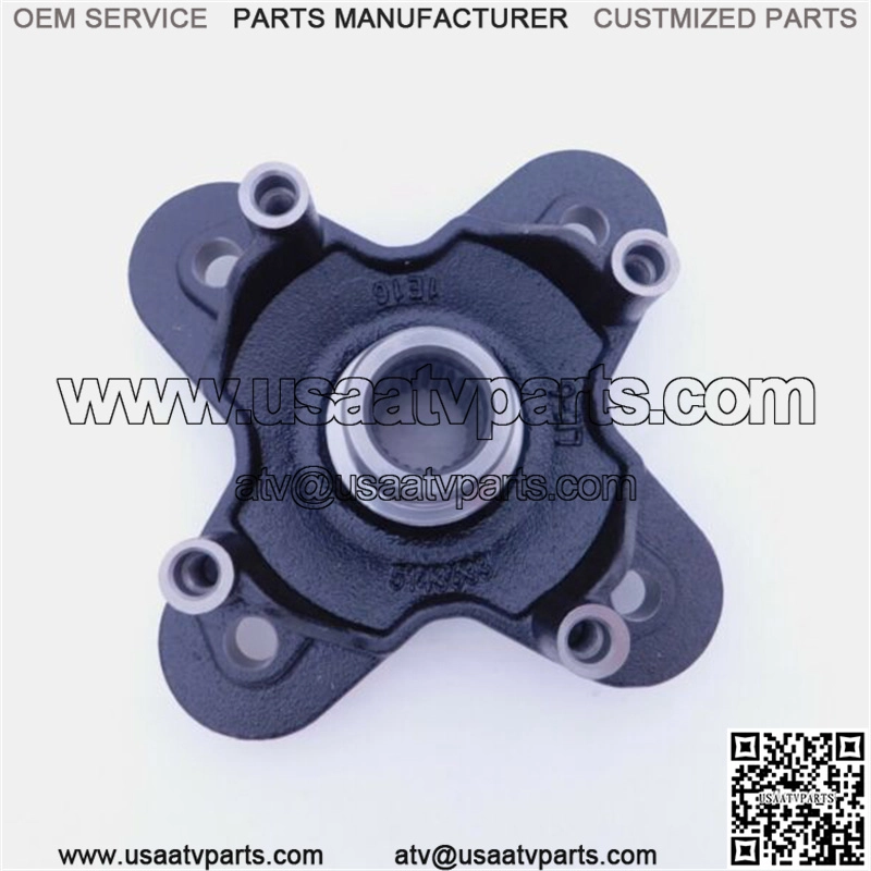 NEW OEM POLARIS WHEEL HUB MACH BLACK 2016-17 4 RZR GENERAL 1000 900 5139978-458 - Image 2