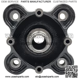 Black Mach Rear Wheel Hub 5142964-067 for Polaris Brutus HD Crew Ranger 2013-19