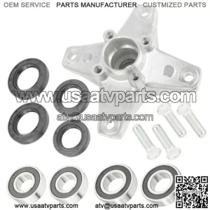 Front Left or Right Wheel hub w/ Kit for Yamaha Raptor 700 700R YFM700R 2006-13