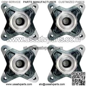 4 Rear Wheel Hub for Polaris RZR XP 900 2011-2013 RZR 4 XP 900 2012-2013 5137278