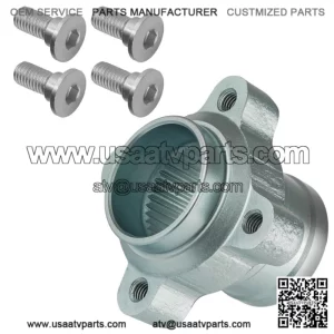 Rear Brake Rotor Hub For Yamaha Raptor 700 700R YFM700 YFM700R 2006-2022 (For: Yamaha Raptor 700)