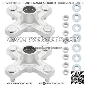 2PCS Rear Wheel Hub Kit for Yamaha Blaster 200 YFS200 1988-2006 2XJ-25383-50-00 (For: Yamaha)