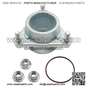 Rear Rotor Disk Flange Holder Hub for Honda TRX300EX TRX250X TRX300X 43120HC0010 (For: Honda)