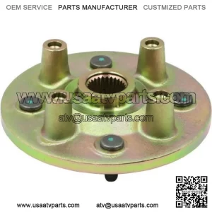 Wheel Hub - Front, UTV, Hisun, 700cc, 27 Spline Trivalent zinc