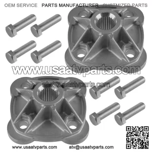 Polaris Scrambler 500 1997-1998/2005-2012 Rear Wheel Hubs w/Hardware (Left/Right)