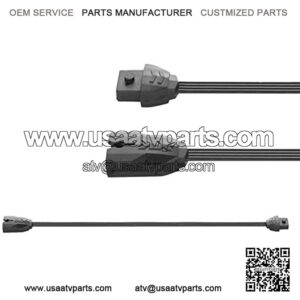 6ft 4pin Extension Wire for XKchrome & 7 Color Series for Motorcycle ATV Snowmobile