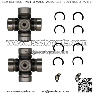Polaris ATV UTV front driveshaft u-joint set 2202015 2203703 3235500 3260104