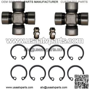 Can Am ATV UTV rear driveshaft u-joint set 715900326 705500304 703000022