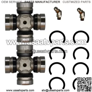 Polaris Ranger 500 6X6 middle axle u-joint set 1590257