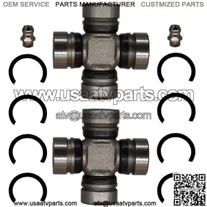 Arctic Cat 650 rear driveshaft u-joint set 2004 - 2008 0402-944 1402-162