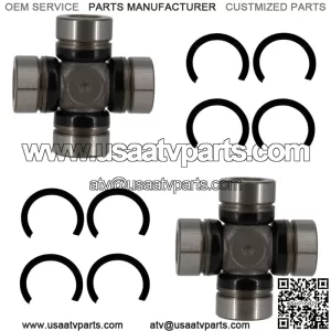 Polaris ATV UTV front driveshaft u-joint set 3235500