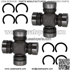 Suzuki King Quad Vinson rear driveshaft u-joint set 27200-73813 27200-73810