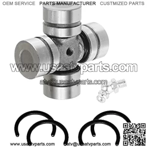 Replacement For Compatible With U-Joint Kit for Polaris 900 RZR XP 4X4 2011 2012 2013 Front Axle Universal Joint