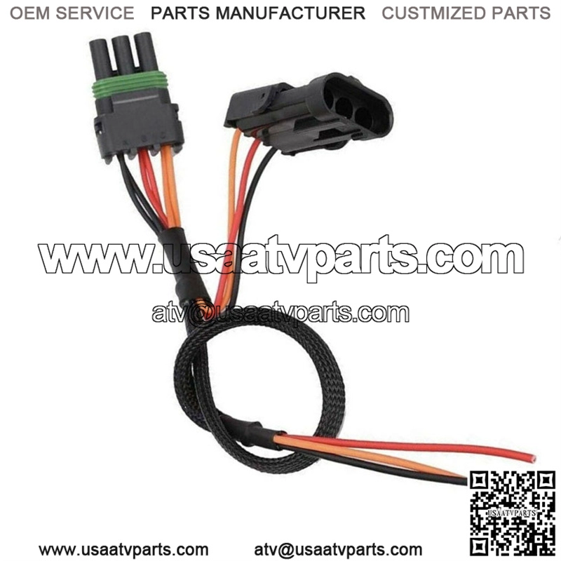 Can-Am Maverick X3 Tail Light Power Harness Quick Harness Whip light Chase Bar