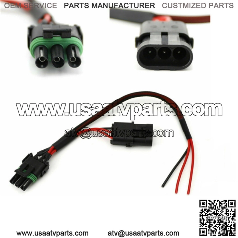 Can-Am Maverick X3 Tail Light Power Harness Quick Harness Whip light Chase Bar - Image 2