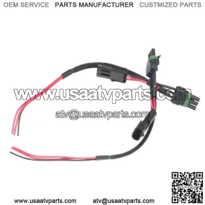 Two Tail Light Auxiliary Power Plug Quick Harness for 17-23 Can-Am Maverick X3