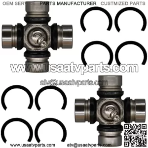 replacement for front driveshaft u-joint set Suzuki Eiger/King Quad/Quadmaster/Quadrunner/Vinson 400/500 2000-2012 27200-38810