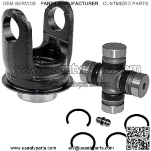 Rear Drive Shaft Yoke with U-Joint Compatible with Suzuki Lt-A400 Eiger 400 2X4 Auto 2002-2007