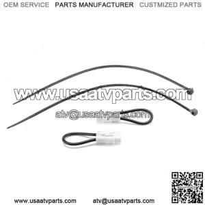 2x Seat Belt Override Bypass Harness Plug Connector Fit Kawasaki Mule All models (For: More than one vehicle)