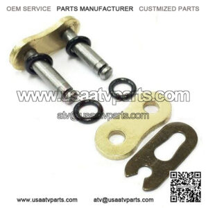 UK GOLD 530 X RING MOTORCYCLE BIKE DIRT BIKE ATV QUAD DRIVE CHAIN SPLIT LINK