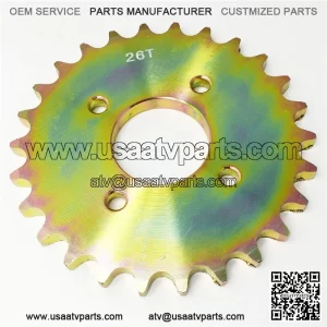 Kazuma 150cc Falcon Quad Bike ATV Rear Axle Drive Sprocket 26T 50H 530 Chain