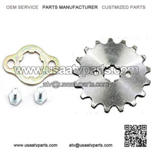 DSparts 18T Teeth 17mm 428 Chain Front Sprocket Cog Gear Fit 50cc 70cc 90cc 110cc 125cc 140cc 150cc 160cc Engine ATV Quad Pit Dirt Trail Bike