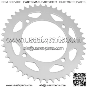 2UJ-25445-50-00 2UJ254455000 Rear Wheel Chain Sprocket for Yamaha 45Teeth