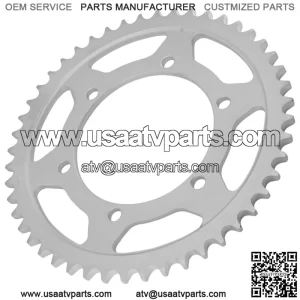 Rear Wheel Chain Sprocket for Kawasaki ZX600E Ninja ZX-6 1993 1994-2001 48 Teeth