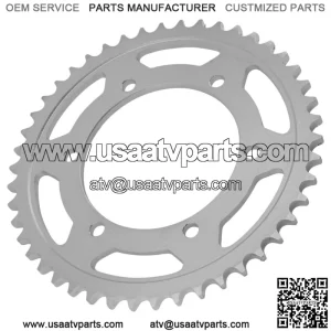 42041-1442 420411442 Rear Wheel Chain Sprocket for Kawasaki 46 Teeth