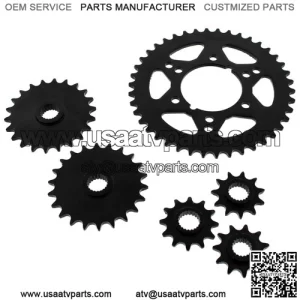 Sprocket Kit for Polaris Trail Boss 250 4x4 1989 - 1993 Sprockets by