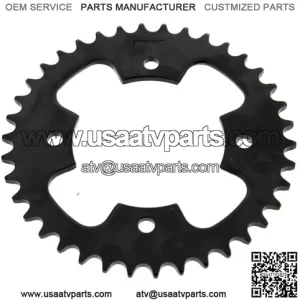 2005 2006 2007 Polaris 500 Predator 38 Tooth Rear Black Sprocket