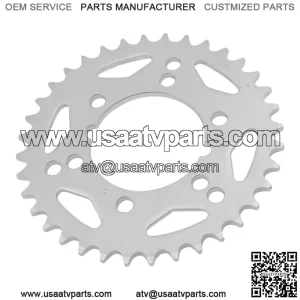 Rear Wheel Chain Sprocket for Polaris Scrambler 500 4x4 2000 2001-2012 36 Teeth (For: Polaris)
