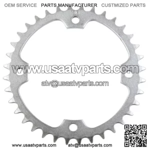 36 Tooth Rear Steel Sprocket for Yamaha Raptor 250, 350 & 700, YFZ450 & YFZ450R