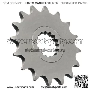 Front Sprocket 520 16T for Yamaha YFM700R Raptor 700R/YFZ450R ATV/YFZ450X ATV