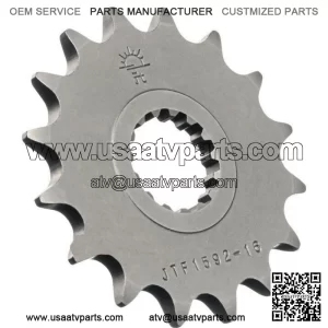 JT Front Sprocket 520 16T for Yamaha YFM700R Raptor 700R/YFZ450R ATV/YFZ450X ATV