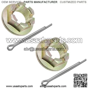 Front or Rear Wheel Castle Nut for Arctic Cat 700 4x4 Auto TRV TBX 2006-2015 2x