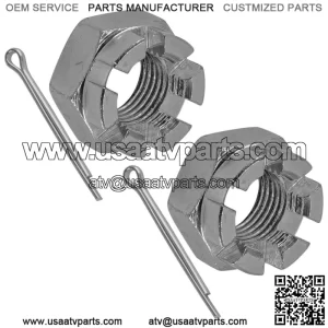 42045-020 92015-1765 Front Wheel Hub Castle Nut for Kawasaki Qty 2