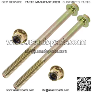 2x Rear Bearing Carrier Lower Bolt & Nut For Polaris Sportsman 550 Forest 11-14