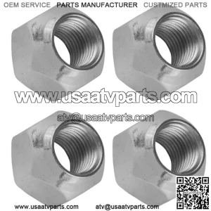 4x Rear Wheel Lug Nut For Polaris Magnum 425 2x4 4x4 6x6 1995-1997 1/2-20