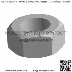 Polaris Hex Nut, 8 mm x 1.25 mm, Genuine OEM Part 7547501, Qty 1