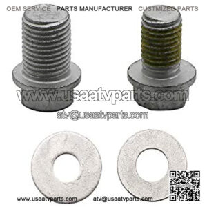 Drive Shaft retaining bolt set With Washers M12 & M10 X 16 Propshaft Driveline For Can-Am ATV Durable Part # 250200014, 250000615, 250200102, 250000359