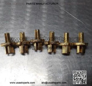 6 NEW UNIVERSAL CLUTCH BRAKE METRIC CABLE ADJUSTER MOTORCYCLE ATV