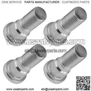 4 Front or Rear Wheel Hub Stud Bolt for Kawasaki Mule 3010 KAF950 C Diesel 2007