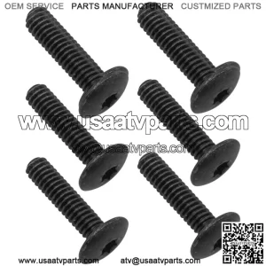 7517230 Screw Bolt For Polaris  Nosepan Body Windshield QTY 6