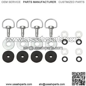 For Can Am Maverick X3 Roof Screw Quarter Turn Dutz Bolt Fastener Set #715003815