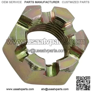 Front or Rear Axle Castle Nut for Polaris 7547406 M18x1.5x13 (For: Polaris Sportsman 570)