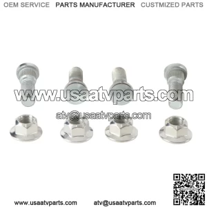 Front Wheel Stud & Nut Kit for 2014-2020 Kawasaki Teryx 800 4x4