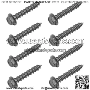 Clutch Cover Screw Bolts for Polaris RZR Ranger 500 570 900 1000 M6 x 35 Qty 8