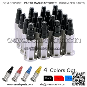 For YAMAHA 700 700R Spiked Wheel Lug Nuts Wheel Collar Bolts 2006-2021 (For: More than one vehicle)