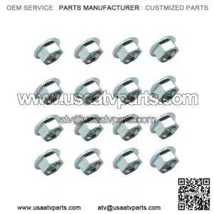 16PCS Wheel Locking Lug Nuts For Yamaha 700 660 Banshee 350 Blaster 200 (For: More than one vehicle)